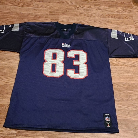 HOST PICK💥#83 WES WELKER NEW ENGLAND PATRIOTS JERSEY - Picture 3 of 9